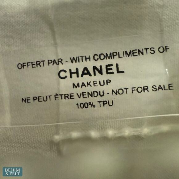 Chanel Makeup Clear Mini Belt Bag Transparent PVC Pouch Bum Bag Rare ~ NEW!! - Picture 6 of 14